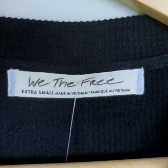 We The Free People Gia Cardi Black Size XS - Picture 10 of 13